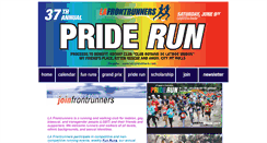 Desktop Screenshot of lafrontrunners.com